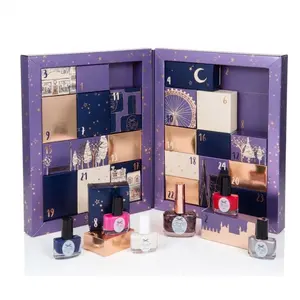 2023 Nieuwe Custom Adventskalender Box Cosmetische Display Box Voor Parfum Adventskalender Box