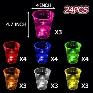 Vasos Personalizados con Luz LED para Mascotas, Decoración de Clubes, Bodas, Fiestas, Vaso de Cerveza de Plástico LED de 12 oz para Bebidas - Product Image 5