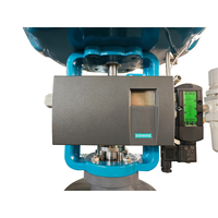 Mini-vanne de régulation de vapeur pneumatique avec corps en acier inoxydable et garniture en PTFE pour petits conduits DN15