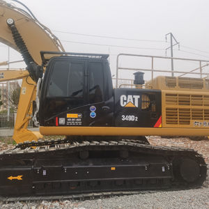 CAT349D มือสองตัวขุดหนัก49ตันรถตักดินสมรรถนะในการทำงานดีพร้อมกับตลับลูกปืนปั๊มเครื่องยนต์ - Product Image 1