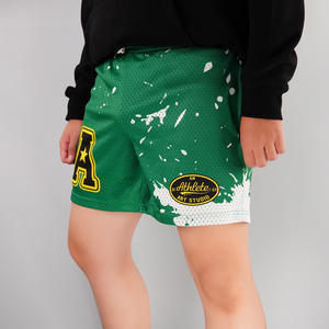 Custom Heavy Dark <b>Pink</b> Mid Thigh 5 Inch <b>Mens</b> Gym Mesh <b>Shorts</b>, Half Pants Quick Dry Fitness Anime Sublimation <b>Men's</b> Mesh <b>Short</b> - Product Image 5