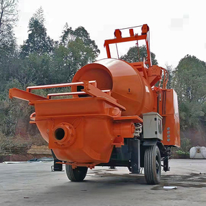 Diesel Betonmixer Met Pomp Draagbare Betonmixer En Pomp Zelfladende Betonmixer Met Pomp Te Koop - Product Image 3