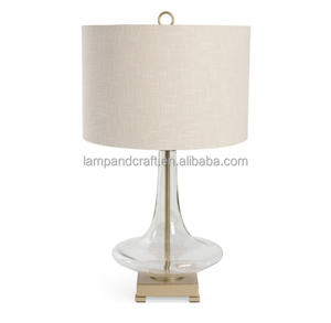 Ensemble de 2 lampes de table en céramique en forme de double gourde, blanches, pour les marchés américain, britannique et moyen-oriental - Product Image 5