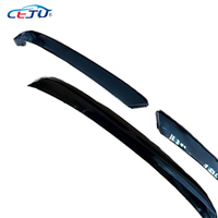 Noir brillant ABS voiture pare-chocs avant maille calandre phare sourcils paupières couverture autocollants pour Honda Ballade City RS GN1 2020-2025