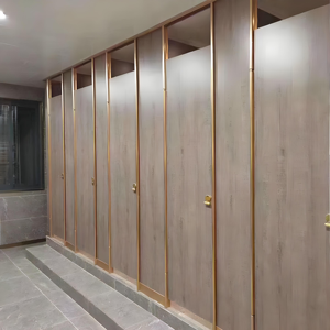 <span class=keywords><strong>Paneles</strong></span> de HPL Completos Resistentes al Agua <span class=keywords><strong>para</strong></span> Divisiones de <span class=keywords><strong>Baños</strong></span> Compactas de Alta Presión con Diseño Moderno y Acabado de Madera de Alta Calidad - Product Image 5