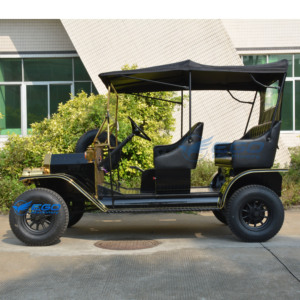 Voiture électrique vintage classique XCEGO, couleur personnalisable, 5/8/11 places, véhicule rétro de tourisme à vendre - Product Image 3