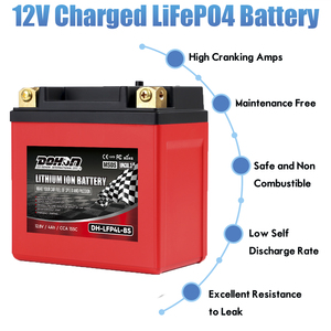 锂摩托车电池<span class=keywords><strong>12v</strong></span>锂电池新产品长循环寿命4ah LiFePO4电池供应商 - Product Image 6