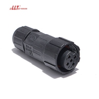 Connecteur de câble d'alimentation Lilutong M16 5 broches, fil électrique circulaire, 2 3 4 5 6 7 8 9 broches, connecteur étanche IP68