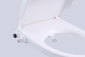 Siège de toilette bidet blanc haut de gamme avec pression d'eau réglable et couvercle à fermeture douce pour une mise à niveau quotidienne de la salle de bain moderne - Product Image 4