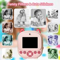 Appareil photo instantané intelligent pour enfants avec reconnaissance vocale, imprimante photo, jouet éducatif pour garçons et filles, cadeau éducatif