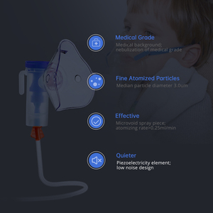 AVICHE Meilleure Vente NMPA Nébuliseur <span class=keywords><strong>Inhalateur</strong></span> Silencieux et Abordable CVS Ashma Compresseur à Piston pour Enfants, Bébés, Adultes - Product Image 5