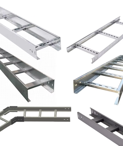 รางเคเบิลเหล็กแบบมีขั้นบันไดมาตรฐานสากลสำหรับสถานีไฟฟ้า - Product Image 1