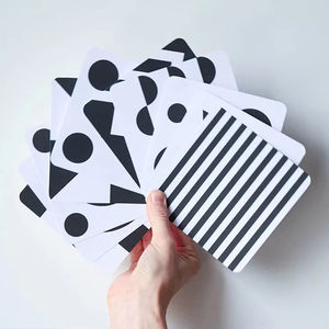 Tarjeta de aprendizaje con dibujos animados impresos personalizados, tarjetas para bebés - Product Image 1