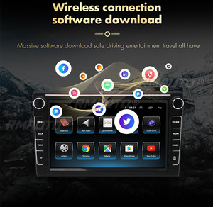 Autoradio Android 2 Din 9 pouces Lecteur multimédia GPS Universel pour Toyota Corolla E140 E150 Lecteur multimédia Android GPS - Product Image 3