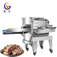 Machine commerciale de trancheuse de poitrine de poulet Machine entièrement automatique de trancheuse de viande de boeuf Machine de tranchage de viande de légume de fruit