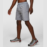 Shorts pour homme avec logo personnalisé, printemps, 100% polyester, extensible dans quatre directions, coupe-vent, taille élastique, séchage rapide, respirant