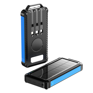 <span class=keywords><strong>Batterie</strong></span> solaire portable multifonctionnelle Chargeur de <span class=keywords><strong>batterie</strong></span> de secours <span class=keywords><strong>externe</strong></span> étanche Éclairage utilisé pour le téléphone portable - Product Image 1