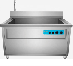 Lavavajillas Ultrasónico Automático Comercial Directo de Fábrica, Gran Capacidad, Máquina de Esterilización para Cocina, Acero Inoxidable 304 - Product Image 1