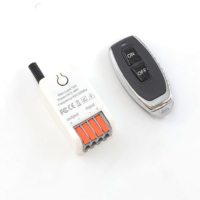 Récepteur de télécommande sans fil à canal unique DC 5V 12V 24V 48V 16A 433.92Mhz contrôle intelligent système de maison intelligente pompe à eau LED