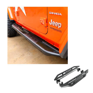 JiiPower OEM Wrangler Running Boards <strong>Drop</strong> Side <strong>Steps</strong> Fit 2007-2018 Wrangler JL JK 2 Doors Heavy-Duty Steel <strong>Nerf</strong> <strong>Bars</strong> - Product Image 1