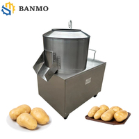 Machine à éplucher automatique commerciale pour gingembre, noix de coco, igname, tapioca et légumes en cuisine, éplucheur de pommes de terre