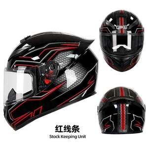 Colorful Open Face ABS <b>Motorcycle</b> Helmets with Nylon Lining Sizes M/L-Vintage Motocross Style - Product Image 2