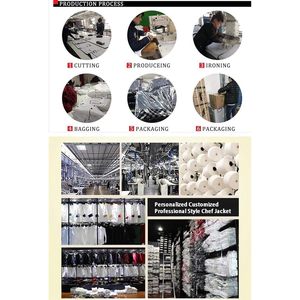 Chaqueta de chef personalizada para hombre, abrigo de restaurante de cocina de hotel personalizado - Product Image 6
