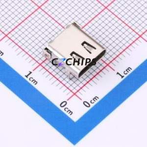 HC-TYPE-C-24P-036B USB Connector SMD Connector ( Connector Type: Type-C )( Gender: Female )( Mounting Type: Horizontal Mount ) - Product Image 1