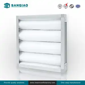 High Quality Air Purification Room G4 Folding Panel Air Filter For Hvac System Pre-Filter