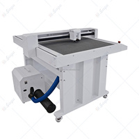 Cortador de caja plana de 3mm de espesor, nuevo modelo de 2023, cortador de hoja giratoria, cortador de troquel de cama plana con software