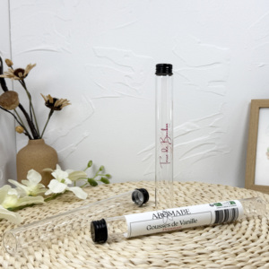 ขวดแก้วบอโรซิลิเกตเปล่าหลอดทดลองใสพร้อมฝาเกลียวอลูมิเนียมสีเงินสำหรับขวดที่ต้องการ - Product Image 2