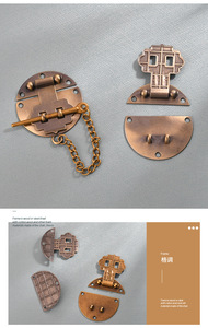 Loquet de porte rond moderne en alliage de zinc avec fixation rapide pour boîtes de rangement – Idéal pour hôtels, salons, hôpitaux, extérieurs et salles de bain - Product Image 3