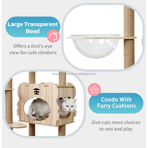 Juguetes interactivos casa gato <span class=keywords><strong>árbol</strong></span> condominio raspador Multi Sisal cuerda gatito madera gato <span class=keywords><strong>árbol</strong></span> grande <span class=keywords><strong>para</strong></span> madera gato <span class=keywords><strong>árbol</strong></span> y torre - Product Image 4