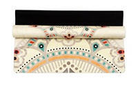 Tissu néoprène pour tapis, néoprène 5mm avec tapis imprimé en nylon