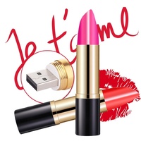 JF Kustom 8Gb 16Gb 32Gb Brushed Logam Usb Flash Drive Logam Lipstik Flashdisk 1Gb 2Gb 4Gb Usb Stick Memori 64Gb
