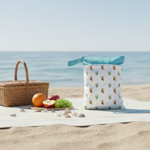 <span class=keywords><strong>Sac</strong></span> de rangement lavable de grande taille 30*40cm, imperméable, double fermeture éclair, réutilisable, pour articles mouillés – Offre spéciale, prix le plus bas, qualité supérieure - Product Image 2