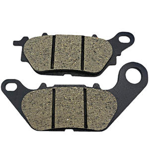 Accessoires de freinage pour moto, plaquettes de frein à friction, adaptées aux plaquettes de frein à disque avant Yamaha YBR125 - Product Image 1