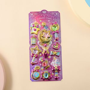 Adesivi 3D Kawaii Delicati con Gemme Dorate per Scrapbooking, Fai da Te, Diari, Cancelleria e Decorazioni Artistiche - Product Image 6
