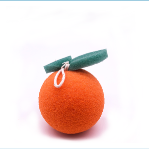 Fruit Design Body Rubbing Shower Bath Grout Orange Bathing <b>Sponge</b> - Product Image 1