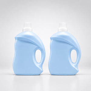 Botella <span class=keywords><strong>de</strong></span> Detergente para Ropa <span class=keywords><strong>de</strong></span> HDPE Azul <span class=keywords><strong>de</strong></span> 3L (100oz) <span class=keywords><strong>con</strong></span> Asa Ergonómica y Tapa Medidora <span class=keywords><strong>con</strong></span> Boquilla <span class=keywords><strong>de</strong></span> Precisión - Product Image 1