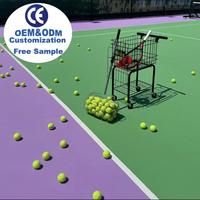 Revêtement Acrylique Hydrofuge Écologique Antidérapant Haute Élasticité pour Terrains de Sport – Idéal pour les Terrains de Pickleball et de Tennis