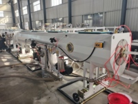 Manguera de plástico de PVC para Control de ordenador, máquina extrusora de línea de producción de tornillo individual, suministro de fábrica, fácil de operar
