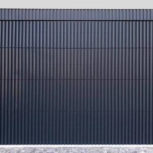 <span class=keywords><strong>Porte</strong></span> de <span class=keywords><strong>garage</strong></span> moderne isolée en aluminium noir électrique automatique intelligente pour villa de luxe - Product Image 2