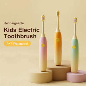 Brosse à dents sonique intelligente à lévitation magnétique rechargeable et étanche pour enfants, poils doux, nettoyage buccal - Product Image 4