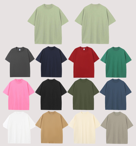 Yin <span class=keywords><strong>Lin</strong></span> Logo personnalisé de haute qualité surdimensionné hommes en coton éponge col rond T-Shirt 3D bouffée impression Streetwear lourd décontracté - Product Image 2