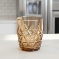 Gobelet en plastique de haute qualité en gros, 285 ml, gobelet à eau en verre acrylique