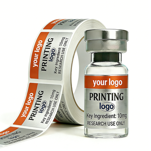 Etichette Personalizzate per Confezioni di Fiale di Peptidi, <span class=keywords><strong>Scatole</strong></span> in Cartone con Ologramma per Fiale Singole da 1ml, 3ml, 10ml, Imballaggio ed Etichette - Product Image 4