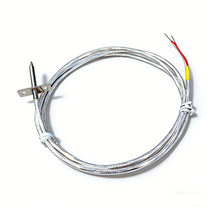 مستشعر حرارة صناعي عالي الدقة من نوع الإبرة PT100 مصنوع من البلاتين، نظام استشعار حراري بثلاثة أسلاك - Product Image 5