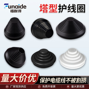 Fernandes Tower Shape <b>Coil</b> Protector Cap PP Material Wear Resistant For <b>Cable</b> Protection - Product Image 4