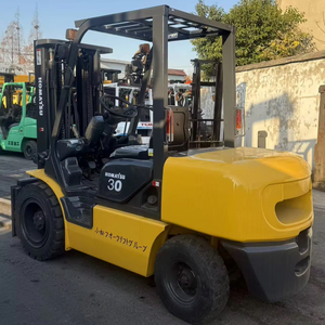 HELI TCM KOMATSU <b>Used</b> 3/5/7/10/15/16/25 Ton Diesel Engine Mini Forklift Side Shift triple master Made in Japan Machinery - Product Image 1